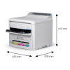 Epson WorkForce Pro EP-C800RDW A4 bläckstråleskrivare med WiFi [18kg] 831946 - 4