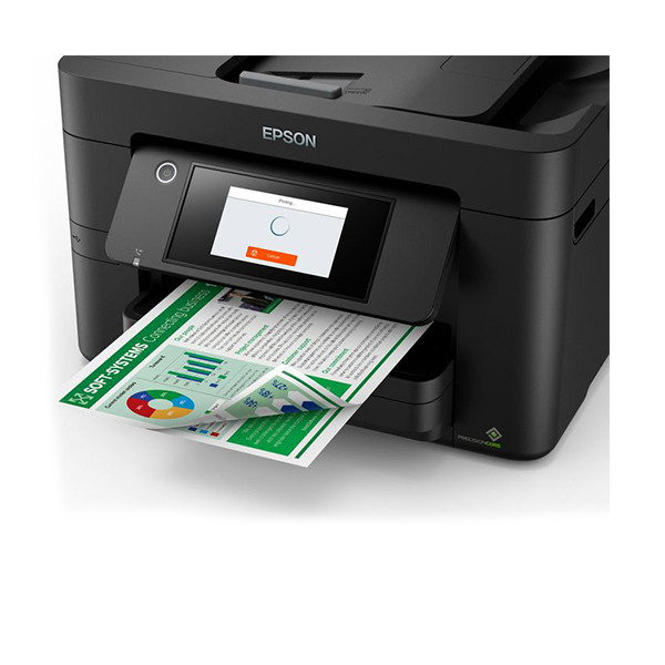 Epson WorkForce Pro WF-4820DWF Allt-i-ett A4 bläckstråleskrivare med WiFi (4 i 1) [10kg] C11CJ06401 C11CJ06403 831753 - 3
