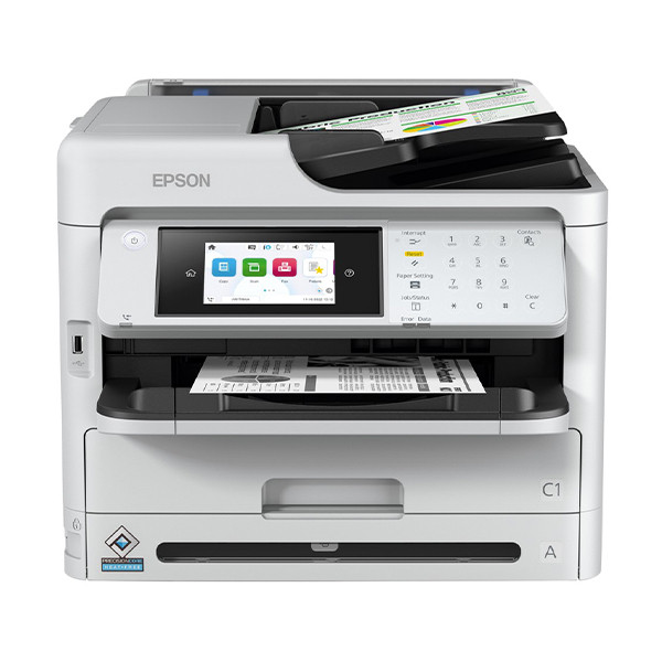 Epson WorkForce Pro WF-M5899DWF Allt-i-ett A4 bläckstråleskrivare med WiFi (4 i 1) [19kg] C11CK76401 831912 - 1