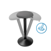 Ergonomisk sitt-stå-pall rund 47-64cm | 123ink | svart R26-2BK 390052 - 4