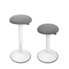 Ergonomisk sitt-stå-pall rund 47-64cm | 123ink | vit R26-2WH 390053 - 3