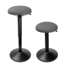 Ergonomisk sitt-stå-pall rund 57-82cm | 123ink | svart R26-1BK 390050 - 3