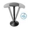 Ergonomisk sitt-stå-pall rund 57-82cm | 123ink | svart R26-1BK 390050 - 4