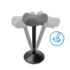 Ergonomisk sitt-stå-pall triangulär 48-65cm | 123ink | svart R06-2-BK 390048 - 4