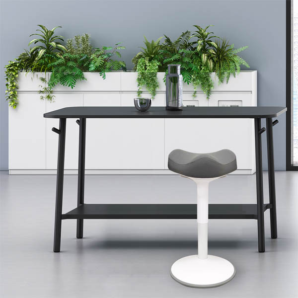 Ergonomisk sitt-stå-pall triangulär 48-65cm | 123ink | vit 65440085C 390049 - 7
