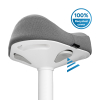 Ergonomisk sitt-stå-pall triangulär 48-65cm | 123ink | vit 65440085C R06-2-WH 390049 - 5