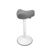 Ergonomisk sitt-stå-pall triangulär 48-65cm | 123ink | vit 65440085C R06-2-WH 390049 - 1