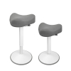 Ergonomisk sitt-stå-pall triangulär 48-65cm | 123ink | vit 65440085C R06-2-WH 390049 - 3
