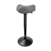 Ergonomisk sitt-stå-pall triangulär 58-83cm | 123ink | svart R06-BK 390046 - 1