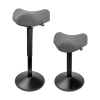 Ergonomisk sitt-stå-pall triangulär 58-83cm | 123ink | svart R06-BK 390046 - 3