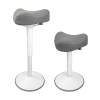 Ergonomisk sitt-stå-pall triangulär 58-83cm | 123ink | vit 65450085C R06-WH 390047 - 3