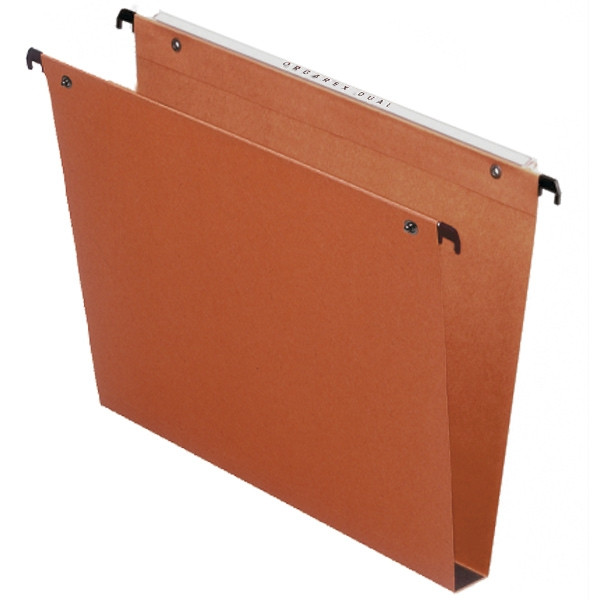 Esselte ​​​​​​​​​​​​​​Vertikal hängmapp A4 | 330mm | 15mm botten | Esselte Orgarex Dubbel | 25st 21632 203558 - 1