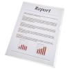 Aktmapp A4 85my | Esselte transparent | L-öppning | 100st 203504 - 1