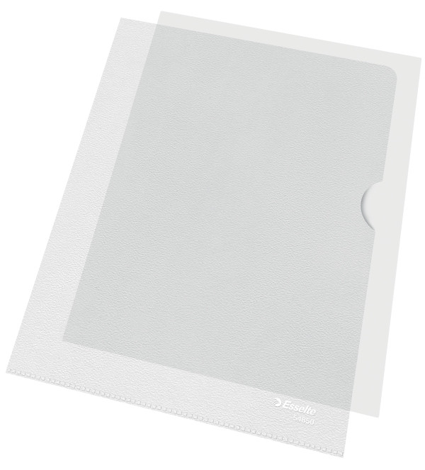 Aktmapp A5 105my | Esselte transparent | L-öppning | 100st SE001594 - 3