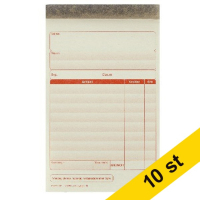 Esselte Blankett kassanotor/kassablock A6 | 2x50 blad | 10st 360504 Esselte Blankett kassanotor/kassablock A6 | 2x50 blad | 10st 360504