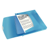 Esselte Dokumentbox med gummiband | 40mm | Esselte 6240 | 380 ark | transparent blå 624047 203219 - 2