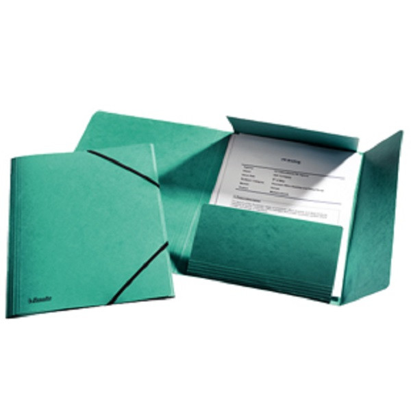 Gummibandsmapp A4 | Esselte grön 238484 - 1
