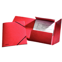 Gummibandsmapp A4 | Esselte röd 238486