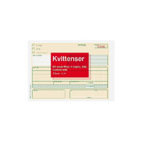 Kvittens A5L | numererad med kopia | Esselte | 2x50 blad | 1st SE001532