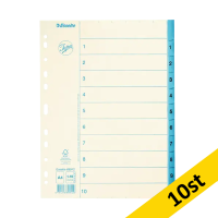 Pärmregister A4 | 1-10 | Esselte Jopa | 10st SE001127