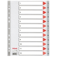 Pärmregister A4 | 1-12 | Esselte 100106 203814