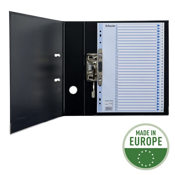 Pärmregister A4 | 1-31 | Esselte Non-Stop | polypropen 238447 - 2