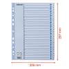 Pärmregister A4 | 1-31 | Esselte Non-Stop | polypropen 238447 - 4