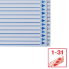 Pärmregister A4 | 1-31 | Esselte Non-Stop | polypropen 238447 - 5