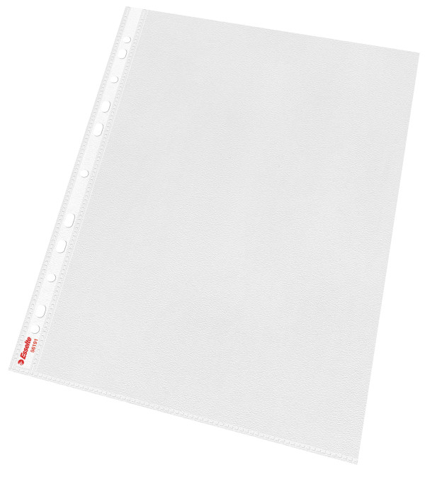 Plastficka A4 topp- & sidoöppning 115my | Esselte 10st SE001587 - 3