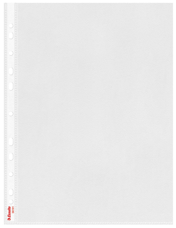 Plastficka A4 topp- & sidoöppning 115my | Esselte 10st SE001587 - 6