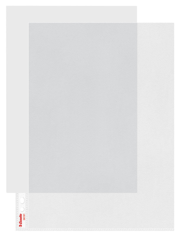 Plastficka A4 topp- & sidoöppning 115my | Esselte 10st SE001587 - 7