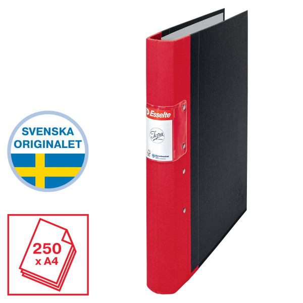 Träryggspärm A4 40mm | Esselte Jopa röd 238407 - 2