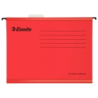 Esselte Vertikal hängmapp | 365mm | Esselte Classic | röd | 25st 90378 203237