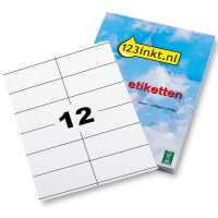 Etiketter | 105 x 48mm | FSC® certifierade | 123ink | 1.200st 3424C 4457C 060218