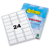 Etiketter | 63,5 x 33,9mm | FSC® certifierade | 123ink | 24.000st