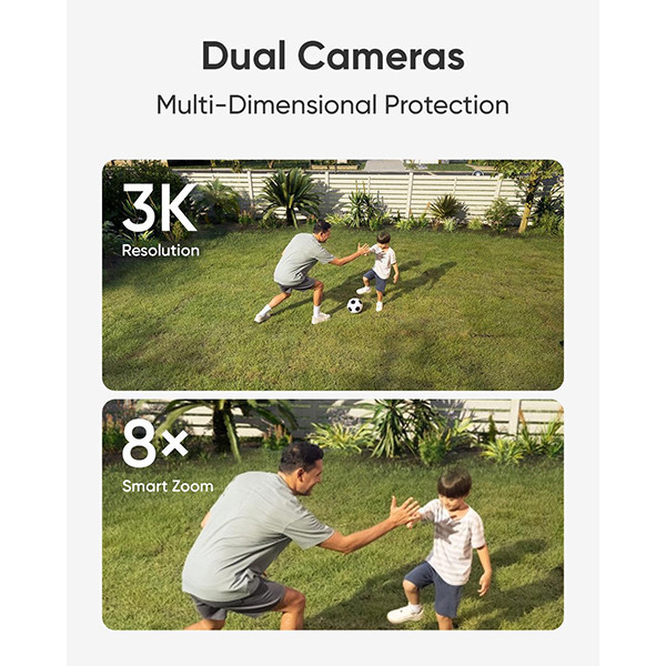 Eufy Floodlight Camera E340 3K 360°  LEU00020 - 5