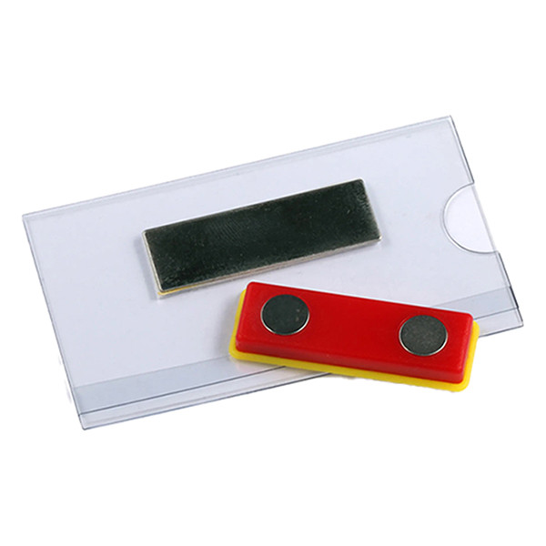 Namnskylt med magnet | 75 x 40mm | Europel | 24st 226964 - 1