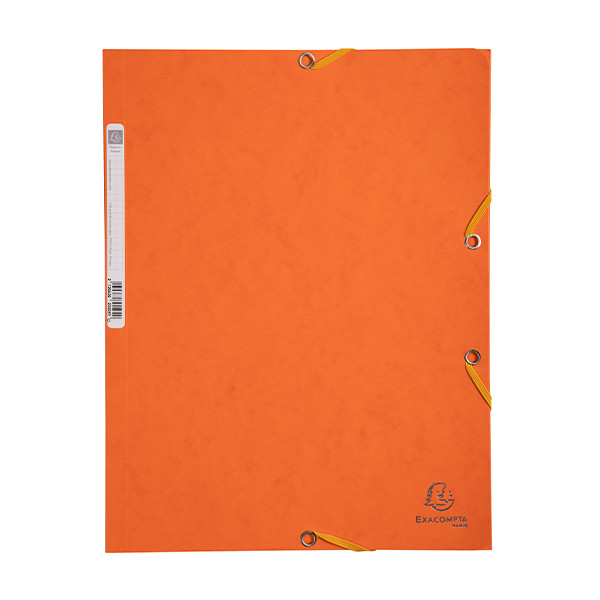 Gummibandsmapp A4 | Exacompta orange 404020 - 1