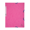 Gummibandsmapp A4 | Exacompta rosa