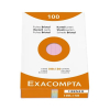 Indexkort linjerat | 100 x 150mm | Exacompta | blandade färger | 100st 404430 - 1