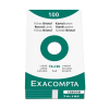 Indexkort linjerat | 74 x 105mm | Exacompta | vit | 100st 404433 - 1