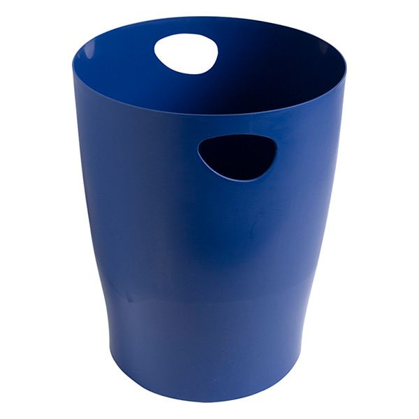 Exacompta Papperskorg 15L | Exacompta Bee Blue | marinblå 45303D 404171 - 1