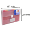 Projektmapp 13 fack | Exacompta transparent 404013 - 4