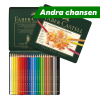 Färgpennor | Faber-Castell Polychromos | 24st ⭐ 502124 - 1