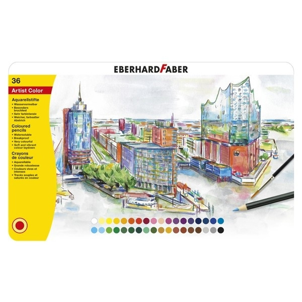 Faber-Castell Akvarellpennor | Eberhard Faber | 36st EF-516036 220127 - 1