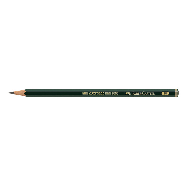 Faber-Castell Blyertspenna 2H | Faber-Castell 9000 FC-119012 220207 - 1