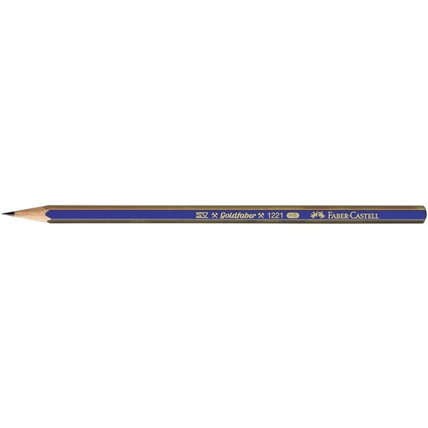 Faber-Castell Blyertspenna HB | Faber-Castell Goldfaber 1221 FC-112500 220004 - 1