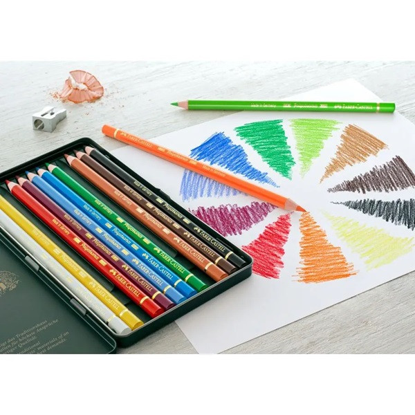 Faber-Castell Färgpennor | Faber-Castell Polychromos | 12st FC-110012 220191 - 5