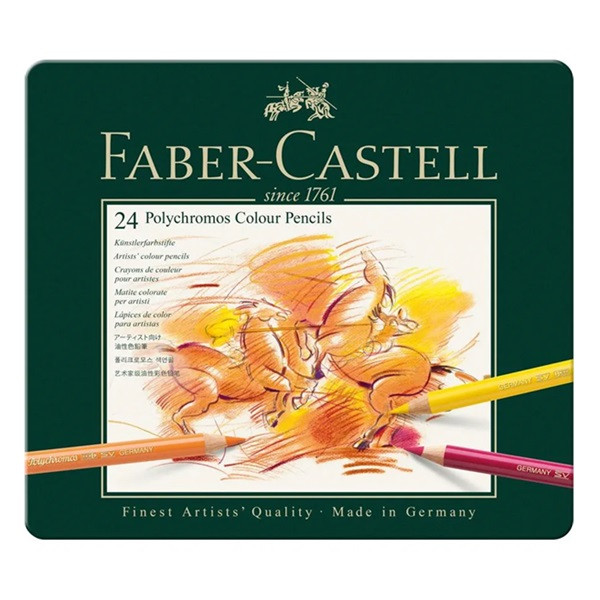 Faber-Castell Färgpennor | Faber-Castell Polychromos | 24st FC-110024 220192 - 5