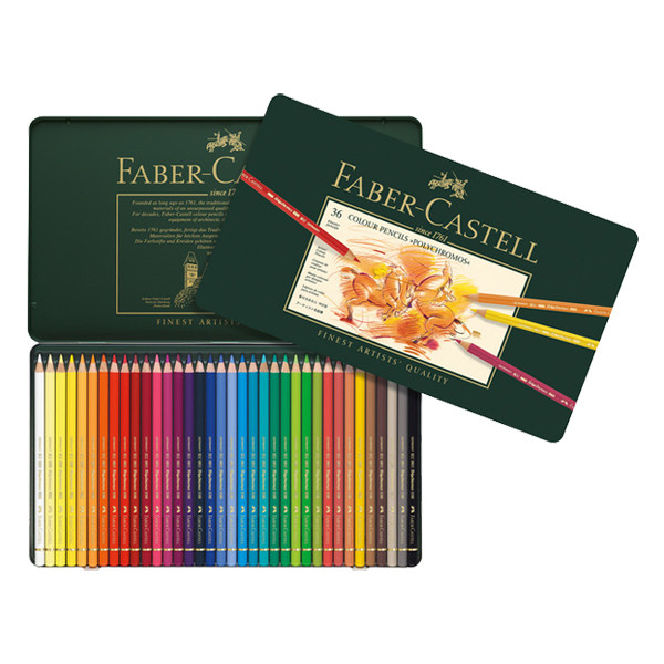 Faber-Castell Färgpennor | Faber-Castell Polychromos | 36st FC-110036 220194 - 1